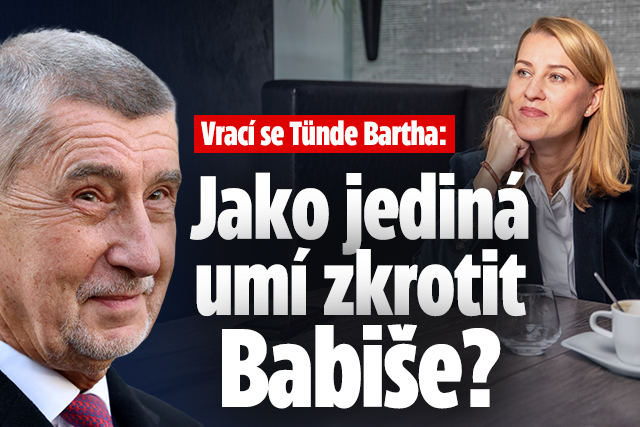 Banner ke žhavému tématu: Ostrá žena, dokáže se hádat s Babišem: ...