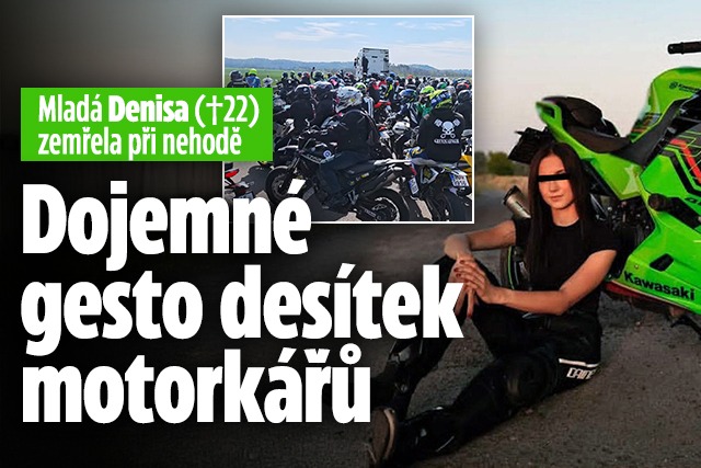 Banner ke žhavému tématu: Denisa (†22) zemřela při nehodě: ...