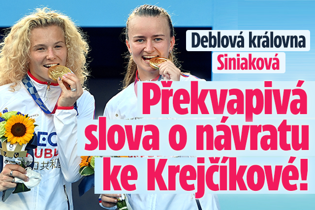 Banner ke žhavému tématu: Tenistka Siniaková: Překvapivá slova o ...