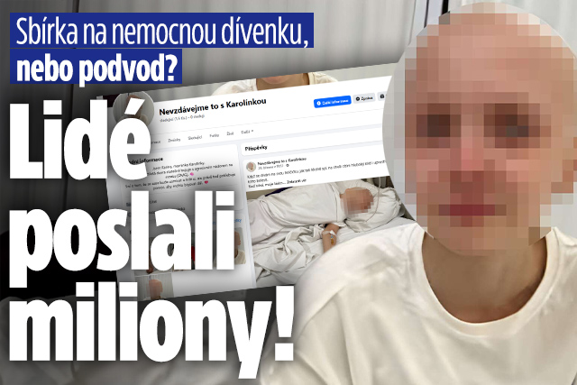 Banner ke žhavému tématu: Sbírka na nemocnou dívku, nebo podvod? ...