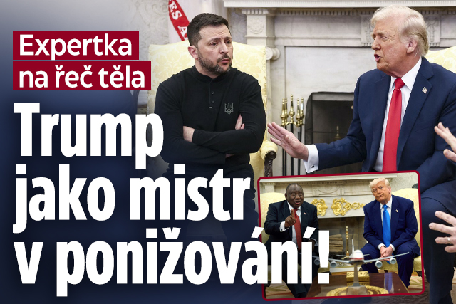 Expertka na řeč těla: Trump jako mistr v ponižování