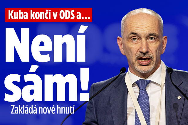 Banner ke žhavému tématu: Rázný krok Martina Kuby: Končí v ODS a ...