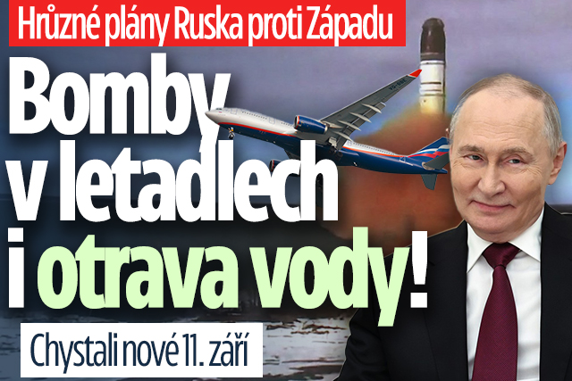 Banner ke žhavému tématu: Odhalené plány Ruska: Bomby v ...