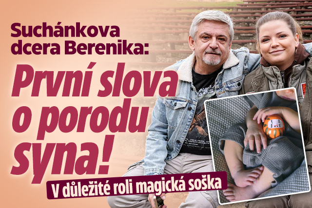 Banner ke žhavému tématu: Berenika Suchánková poprvé o porodu