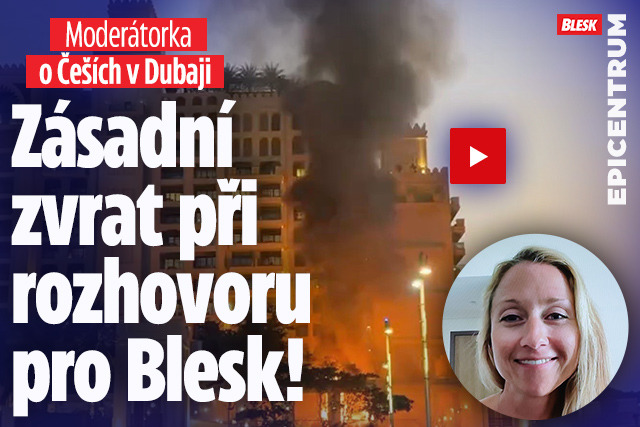 Banner ke žhavému tématu: Moderátorka z Dubaje: Zvrat během ...