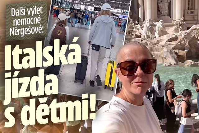 Banner ke žhavému tématu: Další výlet nemocné Něrgešové: Italské ...