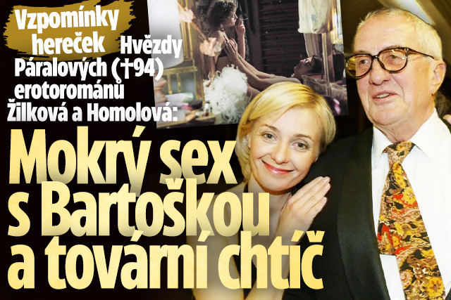 Banner ke žhavému tématu: Hvězdy Páralových (†94) erotorománů: ...