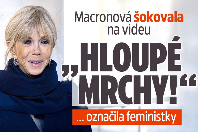 Banner ke žhavému tématu: Macronová šokovala: „Hloupé mrchy!“ ...