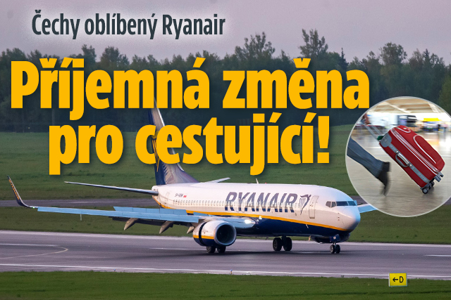 Čechy oblíbený Ryanair: Příjemná změna pro cestující!