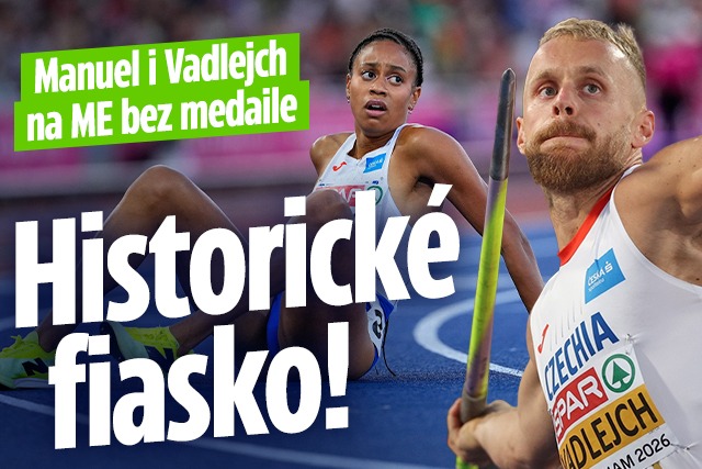 Banner ke žhavému tématu: Manuel i Vadlejch na ME bez medaile. ...
