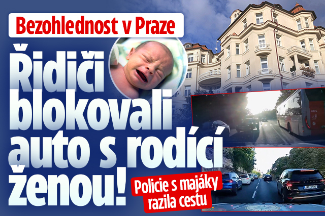 Banner ke žhavému tématu: Bezohledné chování: Řidiči blokovali ...