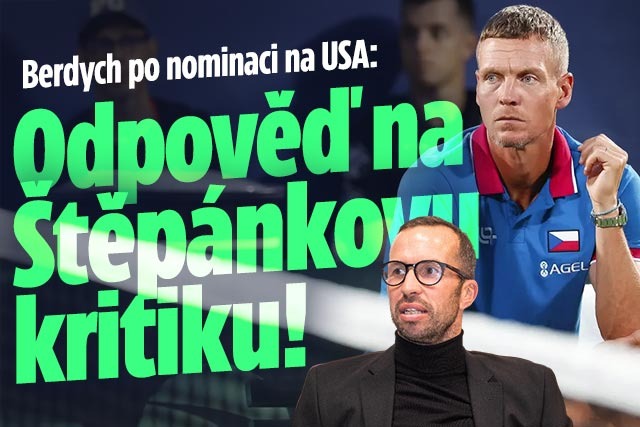 Banner ke žhavému tématu: Berdych po nominaci na USA: Odpověď na ...