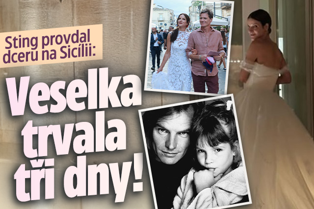 Sting provdal dceru na Sicílii: Veselka trvala tři dny! 
