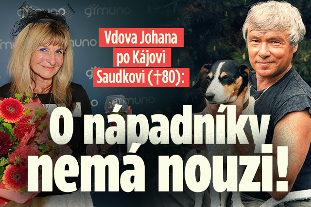 Vdova Johana po Kájovi Saudkovi (†80): O nápadníky nemá nouzi!