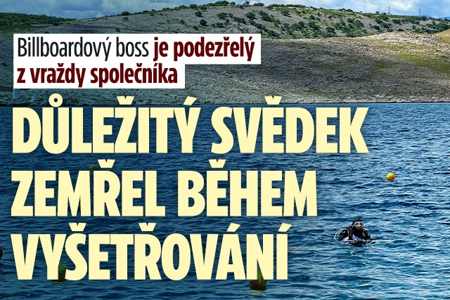 Banner ke žhavému tématu: Billboardový boss podezřelý z vraždy: ...