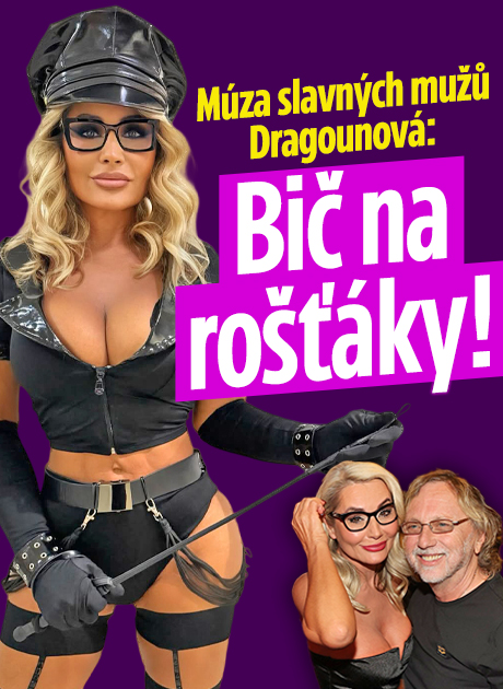 Banner ke žhavému tématu: Múza slavných mužů Dragounová: Bič na ...