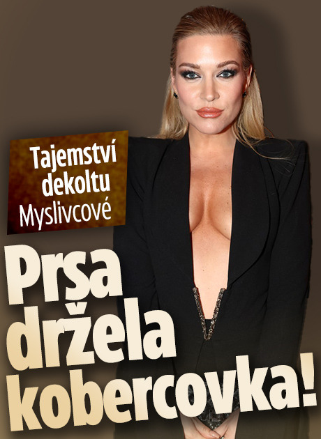 Banner ke žhavému tématu: Tajemství dekoltu Myslivcové: Prsa ...