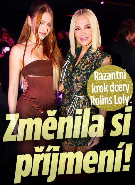 Banner ke žhavému tématu: Razantní krok dcery Rolins Loly: ...