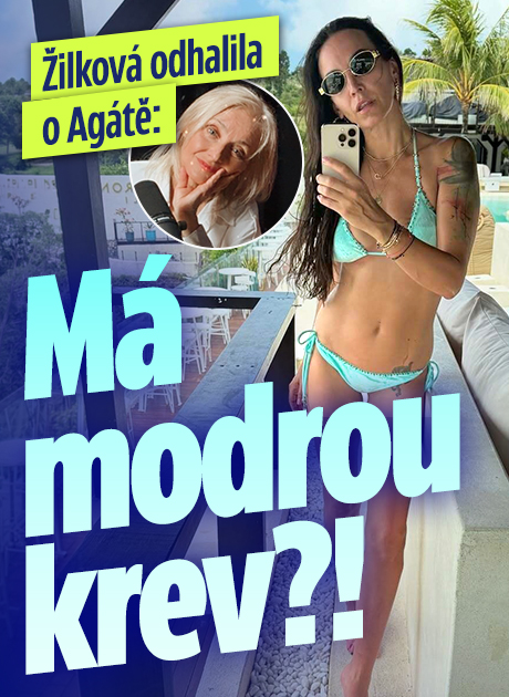 Banner ke žhavému tématu: Agáta Hanychová je šlechtična? Žilková ...