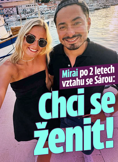 Banner ke žhavému tématu: Mirai po 2 letech vztahu se Sárou: Chci ...