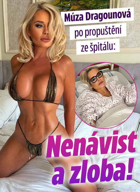 Banner ke žhavému tématu: Múza Dragounová po propuštění ze ...