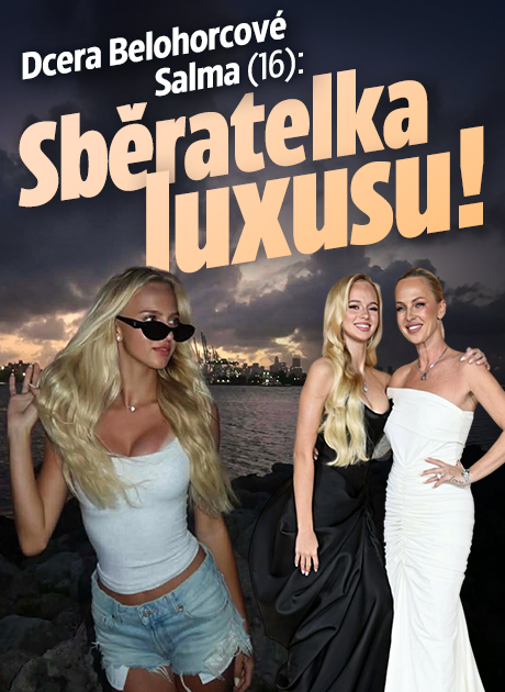 Banner ke žhavému tématu: Dcera Belohorcové Salma (16): ...