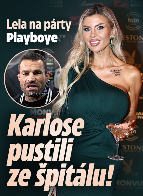 Banner ke žhavému tématu: Lela na párty Playboye: Karlose pustili ...
