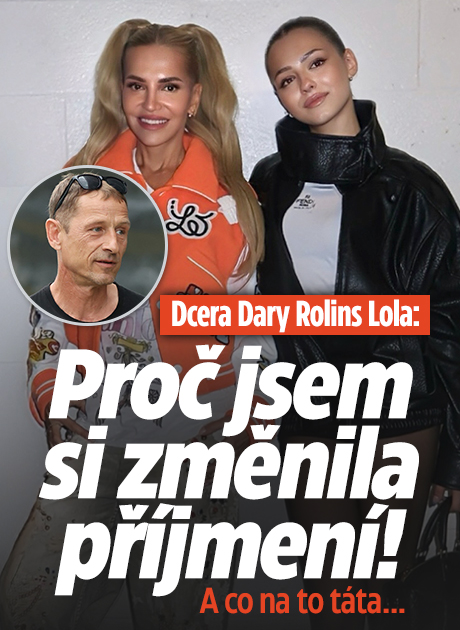 Banner ke žhavému tématu: Dcera Dary Rolins Lola: Proč jsem si ...