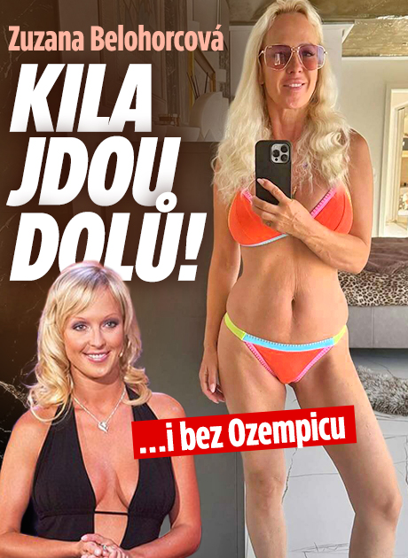 Zuzana Belohorcová: Kila jdou dolů! ...i bez Ozempicu 