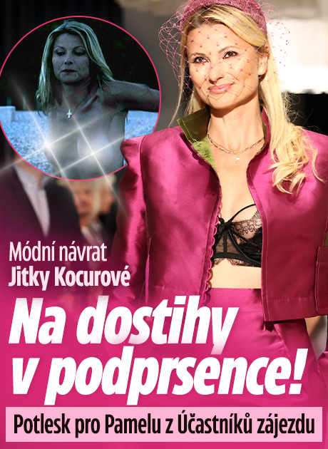 Banner ke žhavému tématu: Módní návrat Jitky Kocurové: Na dostihy ...
