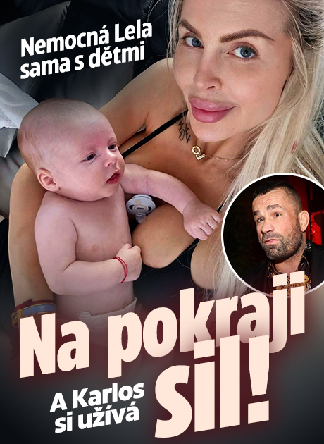 Banner ke žhavému tématu: Lela se na pokraji sil stará o děti: ...