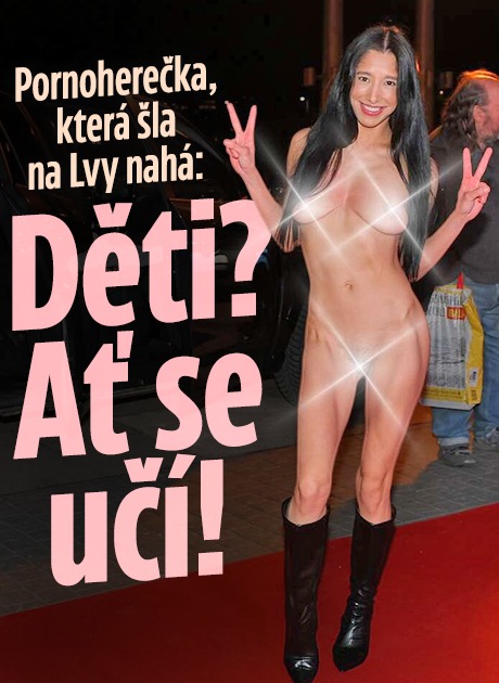 Banner ke žhavému tématu: Pornoherečka nahá na Lvech: Že tam byly ...