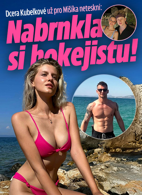 Banner ke žhavému tématu: Zamilovaná dcera Kubelkové: Mišíka ...