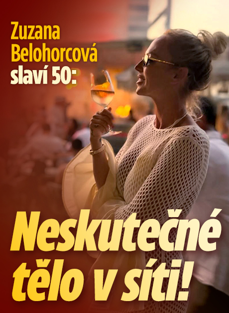 Banner ke žhavému tématu: Zuzana Belohorcová slaví 50: Neskutečné ...