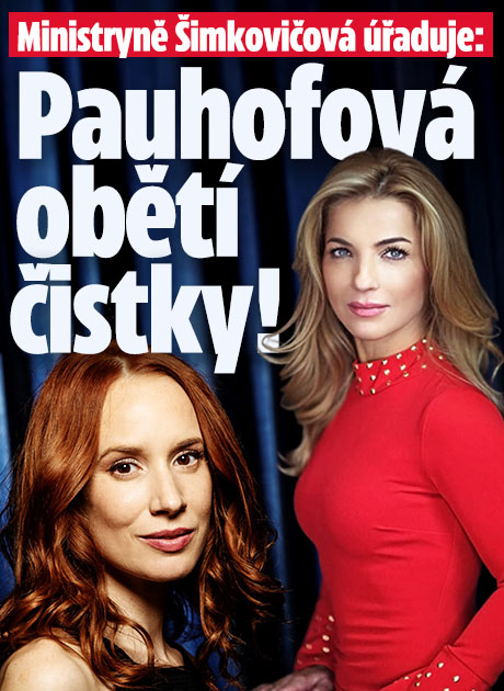 Banner ke žhavému tématu: Ministryně Šimkovičová úřaduje: ...