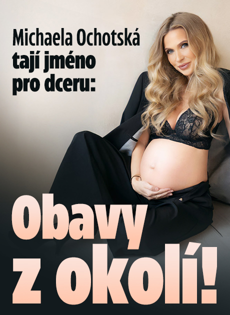Banner ke žhavému tématu: Michaela Ochotská tají jméno pro dceru: ...