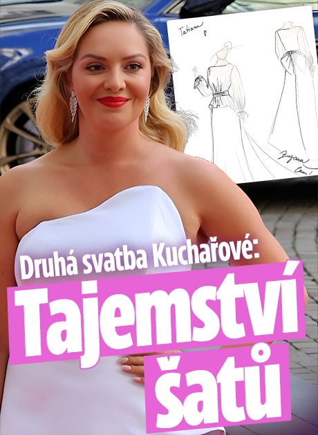 Banner ke žhavému tématu: Druhá svatba Kuchařové s Ondřejem: ...