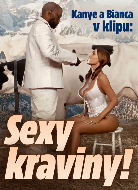 Banner ke žhavému tématu: Kanye a Bianca v novém klipu opět ...