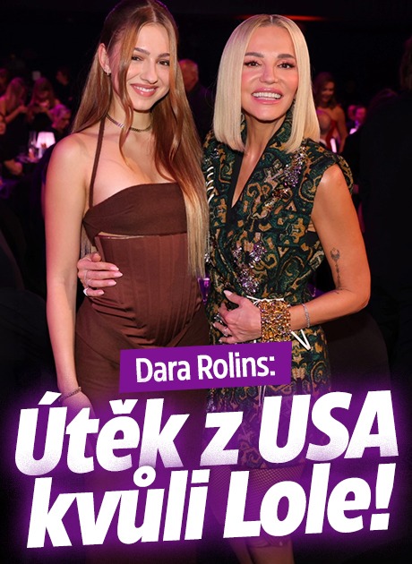 Banner ke žhavému tématu: Pyšná maminka Dara Rolins: Útěk z USA ...