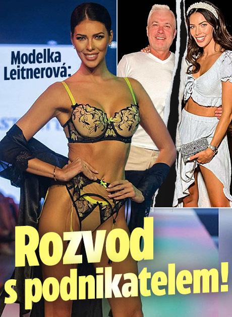 Banner ke žhavému tématu: Modelka Leitnerová: Rozvod s ...