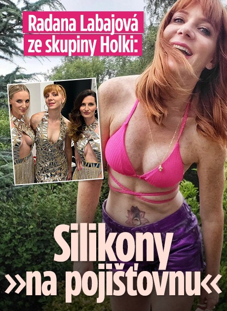 Banner ke žhavému tématu: Radana Labajová (46) ze skupiny Holki ...