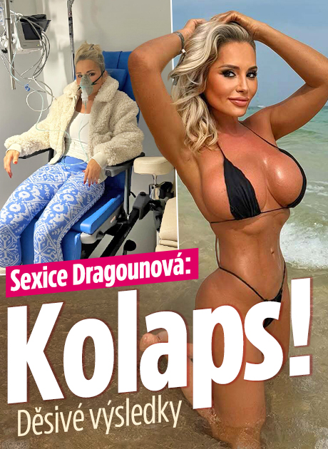 Banner ke žhavému tématu: Múza Dragounová (55) v nemocnici: ...
