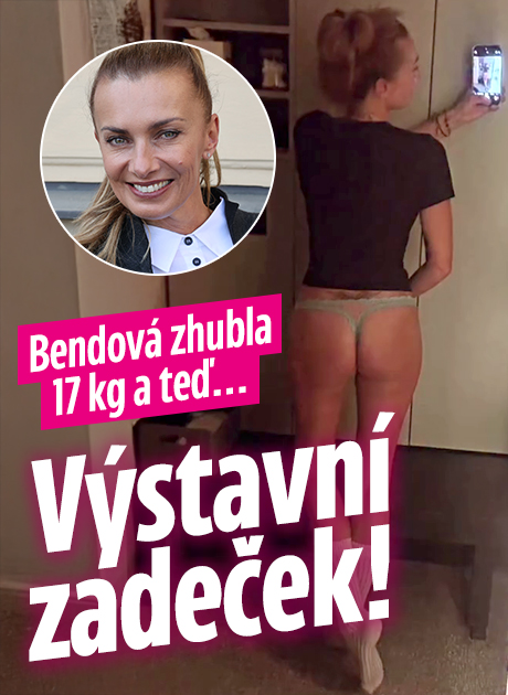 Banner ke žhavému tématu: Bendová zhubla 17 kg a teď... Výstavní ...