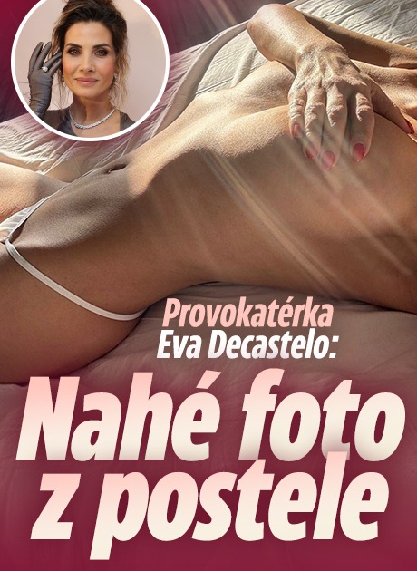 Banner ke žhavému tématu: Provokatérka Eva Decastelo: Nahá v ...