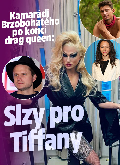 Kamarádi Brzobohatého po konci drag queen: Slzy pro Tiffany