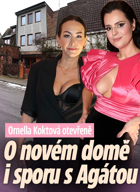 Banner ke žhavému tématu: Ornella Koktová otevřeně: O novém domě ...