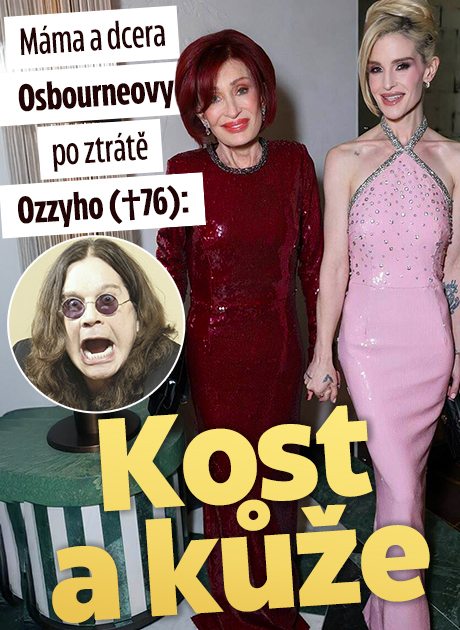 Banner ke žhavému tématu: Máma a dcera Osbournovy děsí: Jsou kost ...