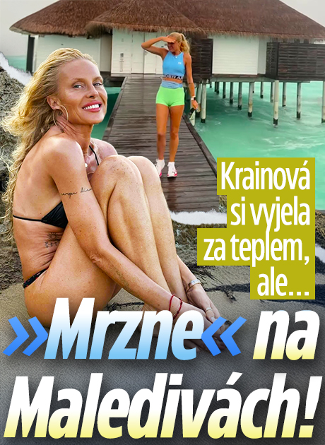 Banner ke žhavému tématu: Krainová si vyjela za teplem, ale... ...