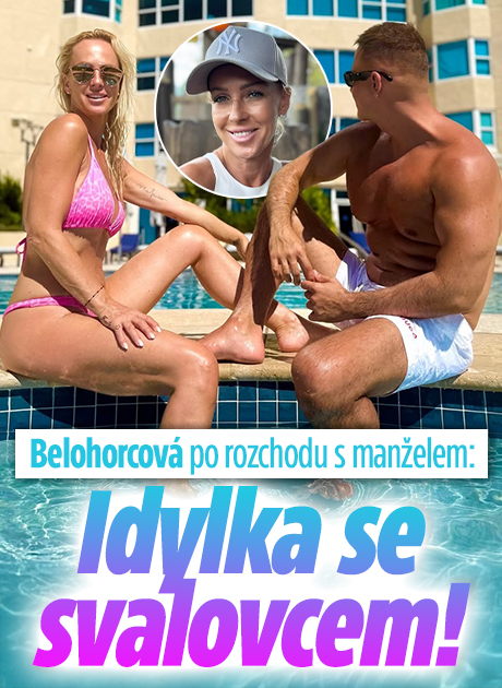Banner ke žhavému tématu: Belohorcová po rozchodu s manželem: ...