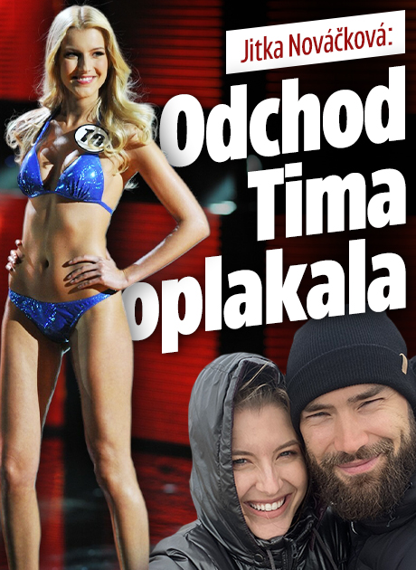 Banner ke žhavému tématu: Jitka Nováčková smutní. Odchod Tima ...